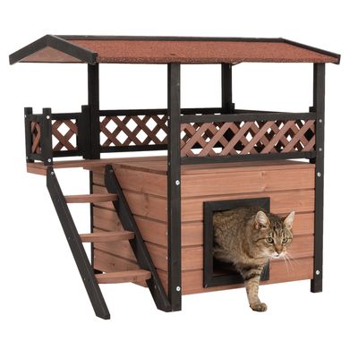 Maisonette Outdoor Cat House