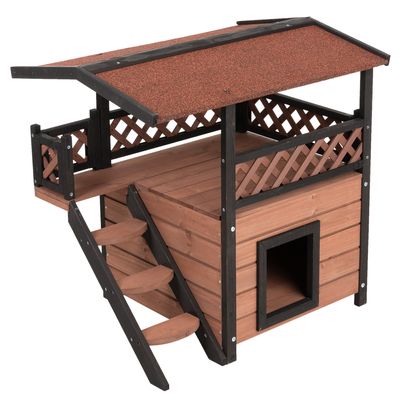 Maisonette Outdoor Cat House