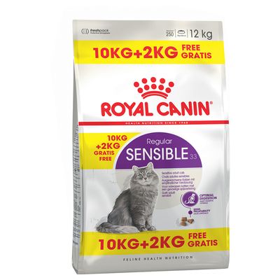 10kg Royal Canin Dry Cat Food + 2kg Free!*