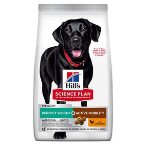 Hill’s Science Plan Adult 1+ Perfect Weight & Active Mobility Large  12kg