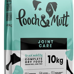 Pooch & Mutt - Joint Care, Complete Dry Dog Food (Grain Free), Salmon and Sweet Potato, 10kg