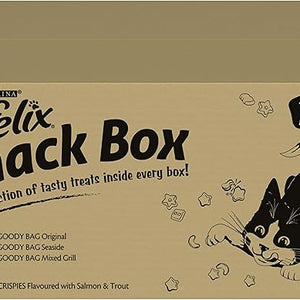 FELIX Mixed Snack Box Adult Cat Treats Pack 810g