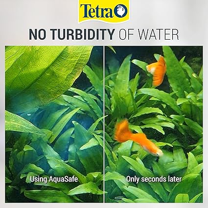 Tetra AquaSafe to Turn Tap Water into Safe and Healthy Water for Fish and Plants, 500 ml