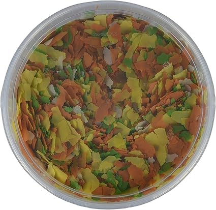 Supa Value Pond Flake Fish Food, 3 Litre Bucket | Premium Quality Koi & Pond Fish Food | Provides A Balanced Diet