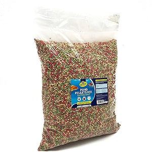 HERONS - Pond Pellets Mix Ultralight 15L - Floating Pellets for Koi, Carp and Coldwater Fish - Immune System Boost - With Spirulina and Paprika - Complete Feed for Pond Fish - 1.6 KG