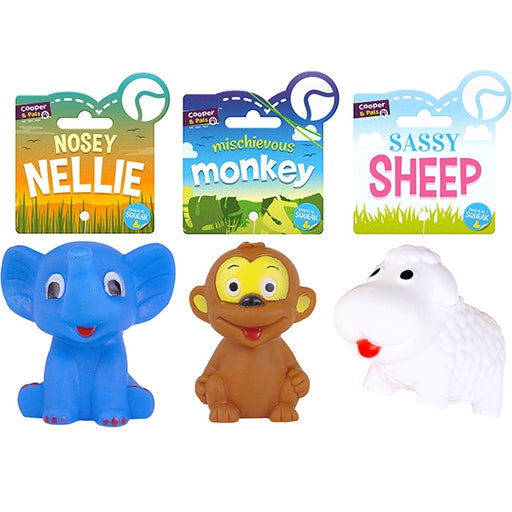 Cooper & Pals Squeaky Dog Toys