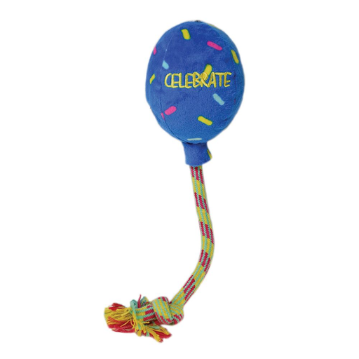 KONG Occasions Birthday Balloon Blue