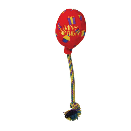 KONG Occasions Birthday Balloon Red